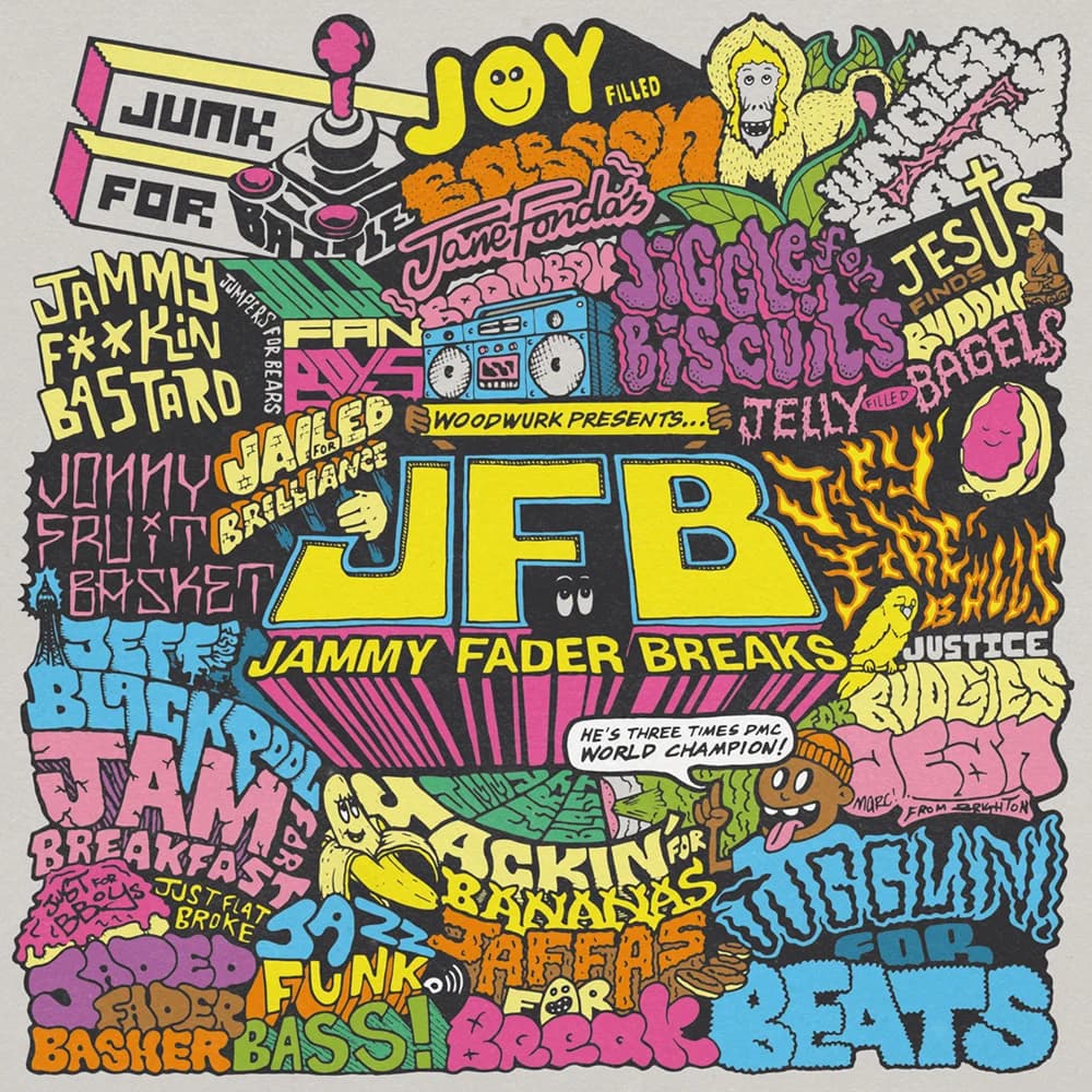 JFB - JAMMY FADER BREAKS 12" CZARNA