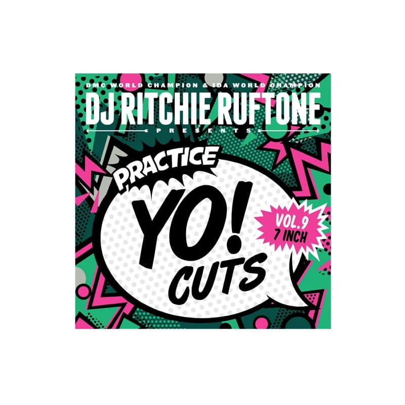 PRACTICE YO! CUTS V9 7" - SEMI-TRANSPARENT GREEN/BLACK